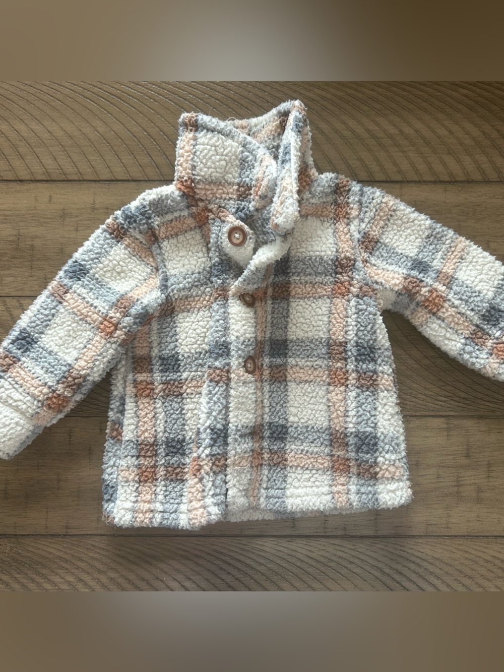 3-6M Carter's soft plaid Jacket